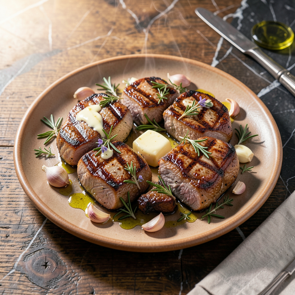 Rib Eye Pork Chop Recipe: Pan-Seared Juiciness With Garlic Herb Butter
