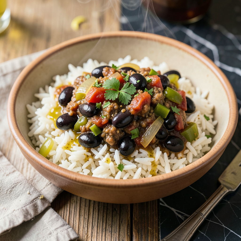 Complete Zatarain's Black Beans and Rice Copycat Recipe: Creole Style Comfort Straight From New Orleans overview image