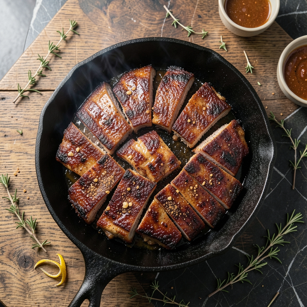 Pork Ribs Recipe Oven and Grill: Dual-Cooked Fall-Off-The-Bone Tender